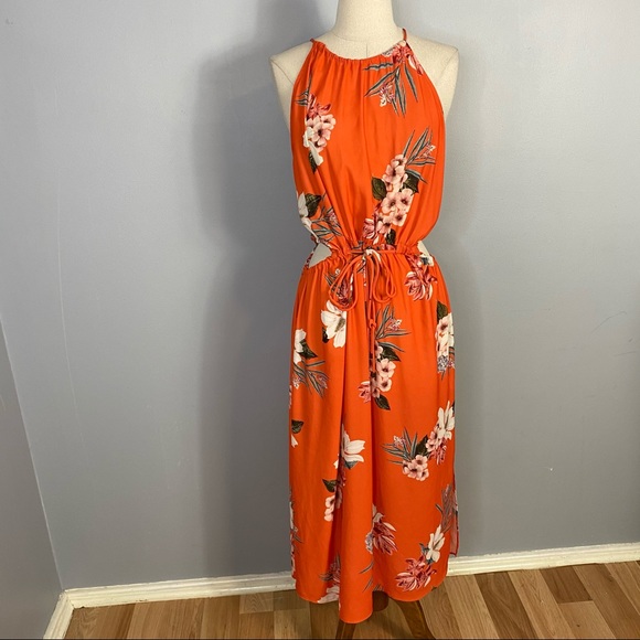 Sheike Womens Size 10 Maxi Sheer Sun Dress - Picture 4 of 10